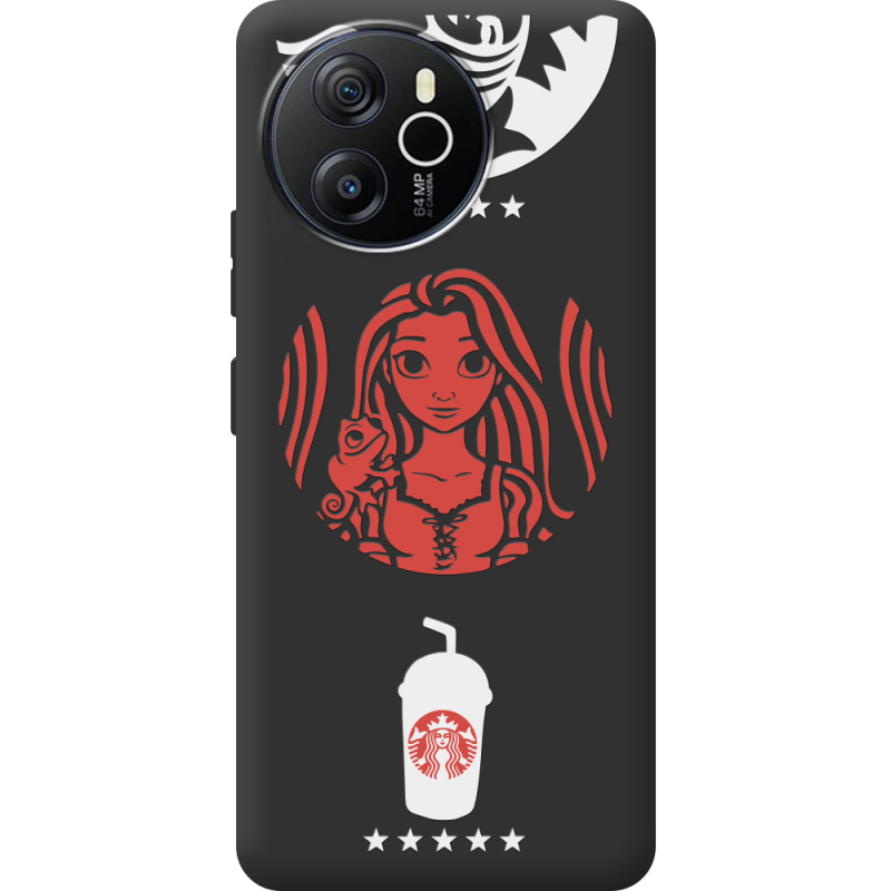 Чорний чохол BoxFace Blackview Shark 8 RedWhite Coffee