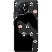 Чорний чохол BoxFace Blackview Shark 8 Flower Hair