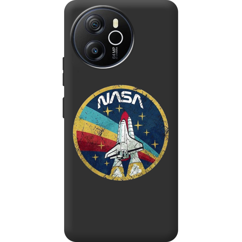 Чорний чохол BoxFace Blackview Shark 8 NASA