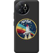 Чорний чохол BoxFace Blackview Shark 8 NASA