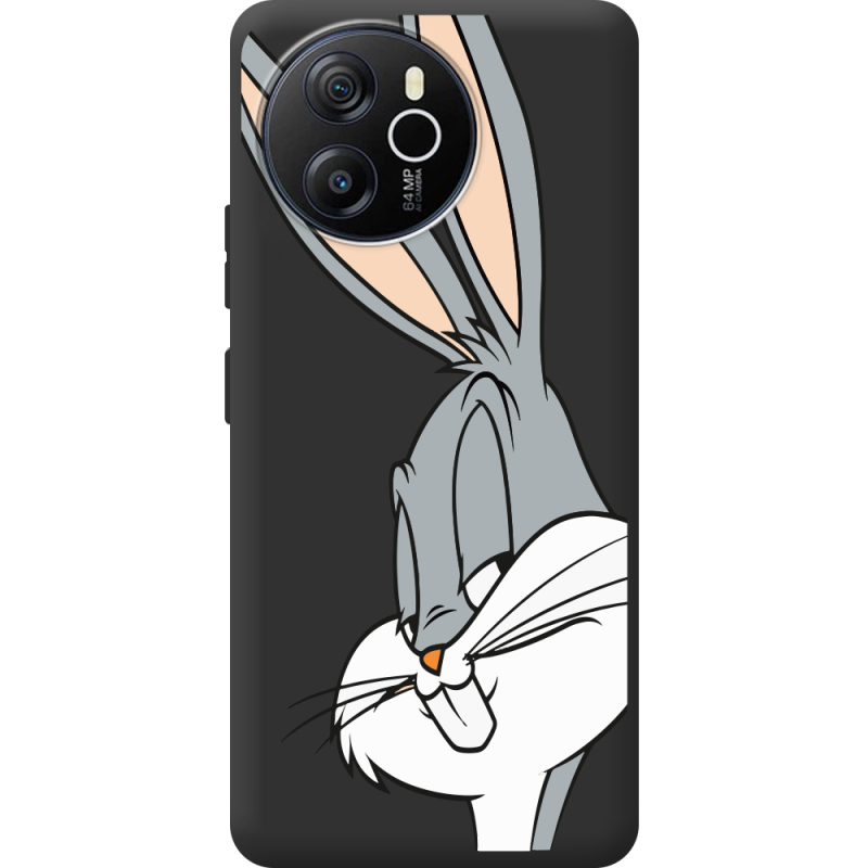 Чорний чохол BoxFace Blackview Shark 8 Lucky Rabbit