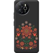 Чорний чохол BoxFace Blackview Shark 8 Ukrainian Ornament