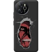 Чорний чохол BoxFace Blackview Shark 8 Нападение на Титана