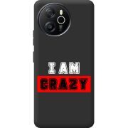 Чорний чохол BoxFace Blackview Shark 8 I'm Crazy