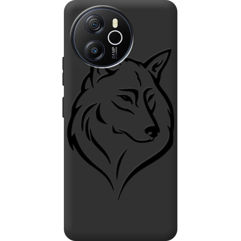 Чорний чохол BoxFace Blackview Shark 8 Wolf