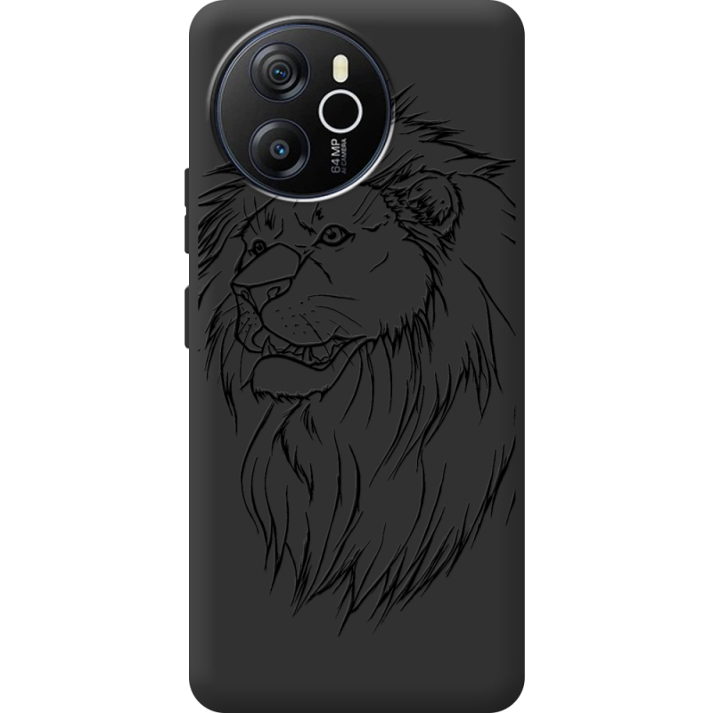 Чорний чохол BoxFace Blackview Shark 8 Lion