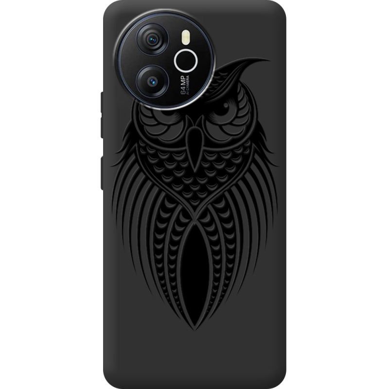 Чорний чохол BoxFace Blackview Shark 8 Owl