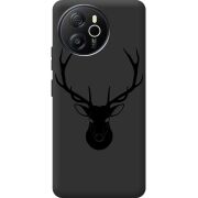 Чорний чохол BoxFace Blackview Shark 8 Deer