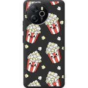 Прозорий чохол BoxFace Blackview Oscal Tiger 12 с 3D-глазками Popcorn