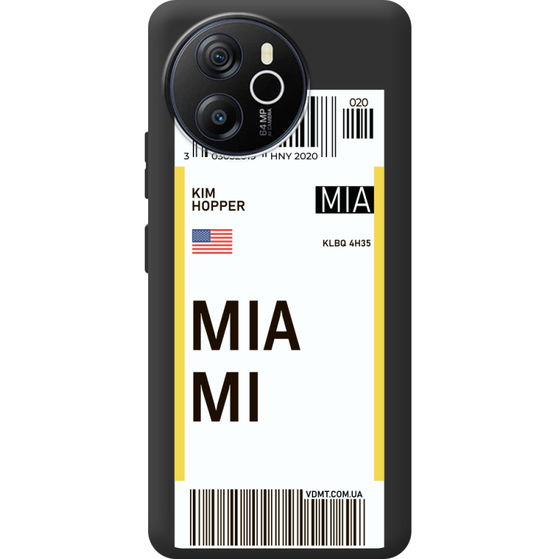 Прозорий чохол BoxFace Blackview Oscal Tiger 12 Ticket Miami