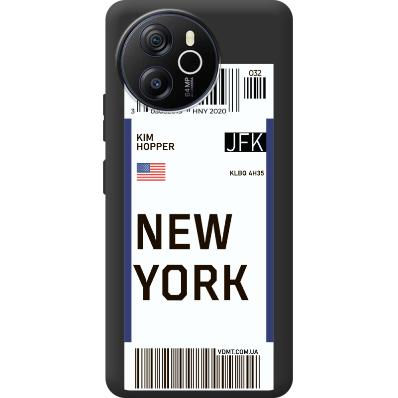 Прозорий чохол BoxFace Blackview Oscal Tiger 12 Ticket New York