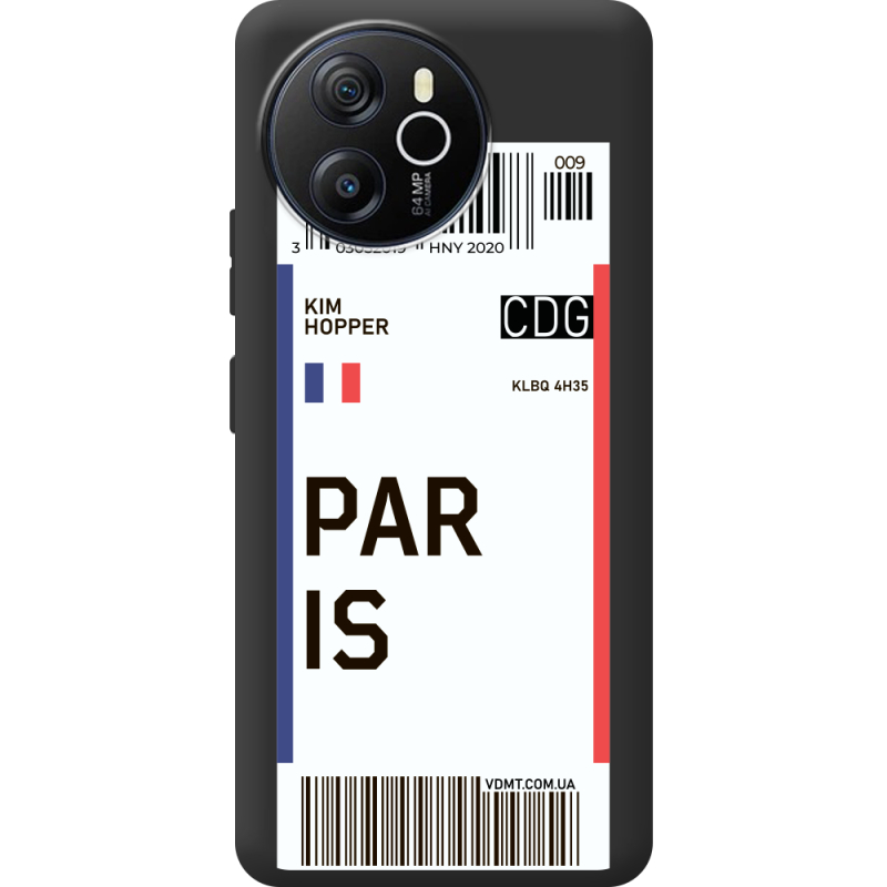 Прозорий чохол BoxFace Blackview Oscal Tiger 12 Ticket Paris