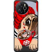 Прозорий чохол BoxFace Blackview Oscal Tiger 12 Winter Puggy