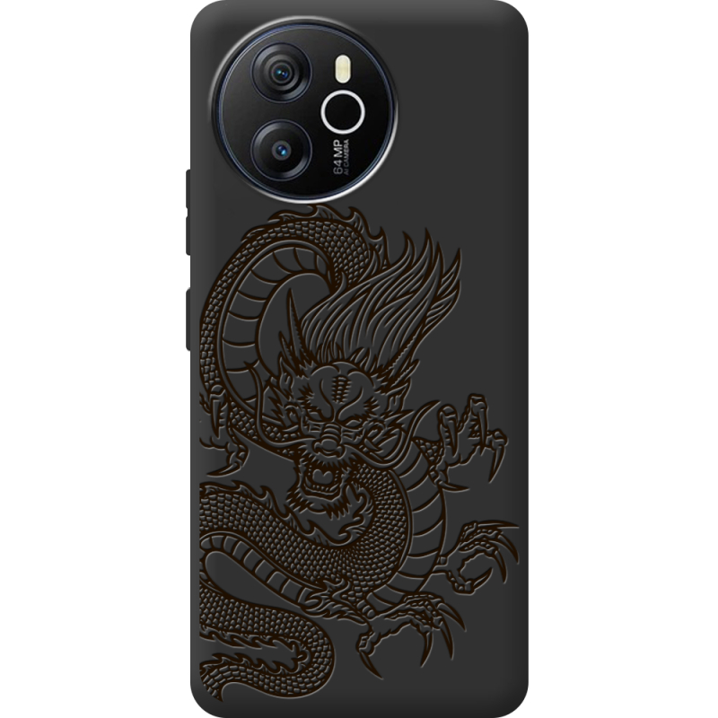 Прозорий чохол BoxFace Blackview Oscal Tiger 12 Chinese Dragon