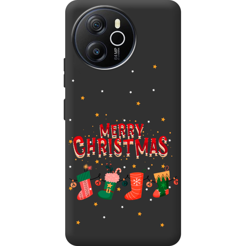 Прозорий чохол BoxFace Blackview Oscal Tiger 12 Merry Christmas