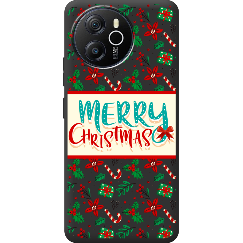 Прозорий чохол BoxFace Blackview Oscal Tiger 12 Vintage Christmas Pattern