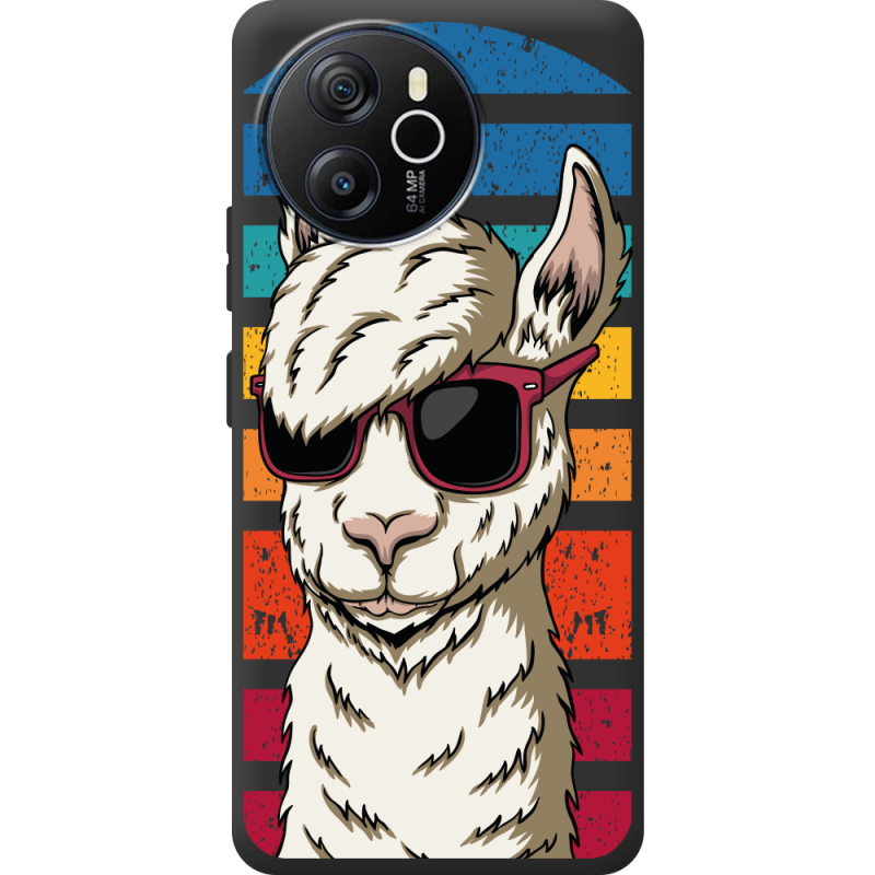 Прозорий чохол BoxFace Blackview Oscal Tiger 12 Стильна Лама