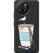 Прозорий чохол BoxFace Blackview Oscal Tiger 12 Segull in Cofee Pool