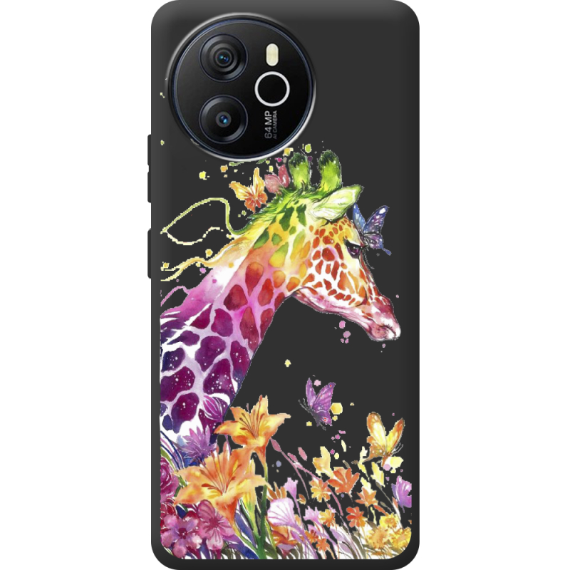 Прозорий чохол BoxFace Blackview Oscal Tiger 12 Colorful Giraffe