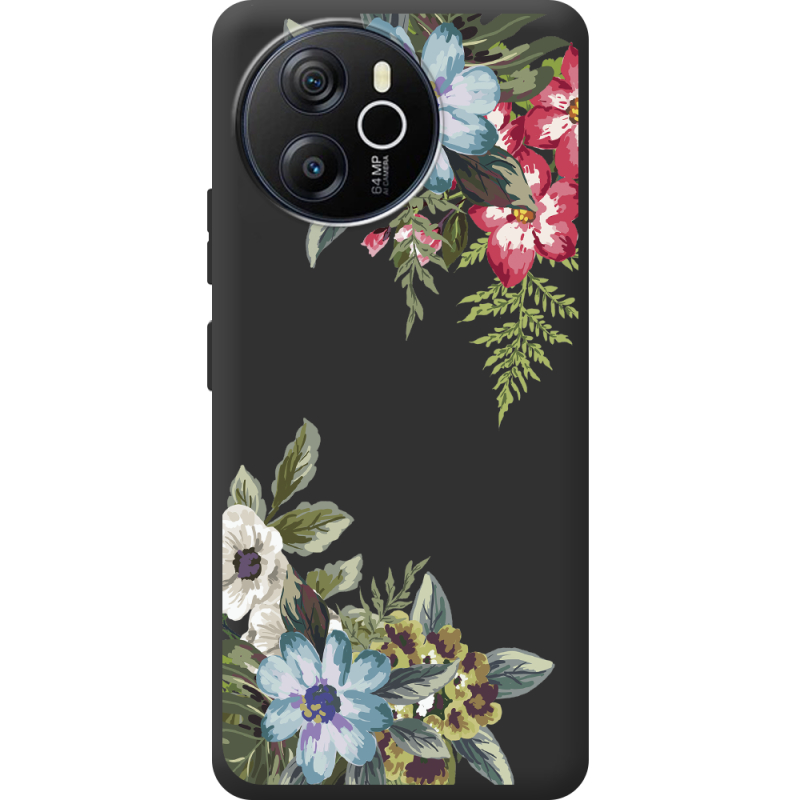 Прозорий чохол BoxFace Blackview Oscal Tiger 12 Floral