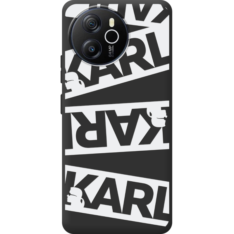 Чорний чохол BoxFace Blackview Oscal Tiger 12 White Karl