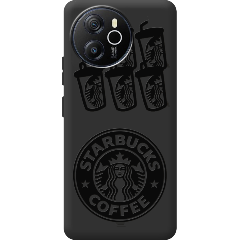 Чорний чохол BoxFace Blackview Oscal Tiger 12 Black Coffee