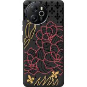 Чорний чохол BoxFace Blackview Oscal Tiger 12 FranceFlowers