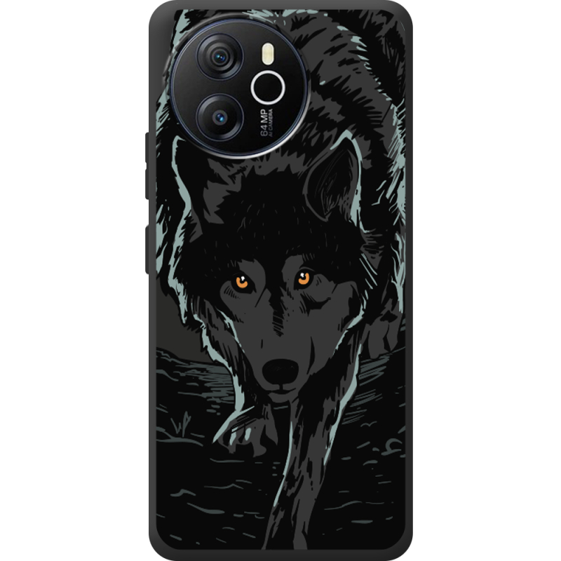 Чорний чохол BoxFace Blackview Oscal Tiger 12 Wolf