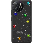 Чорний чохол BoxFace Blackview Oscal Tiger 12 Among Us Invisible