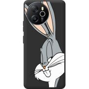 Чорний чохол BoxFace Blackview Oscal Tiger 12 Lucky Rabbit