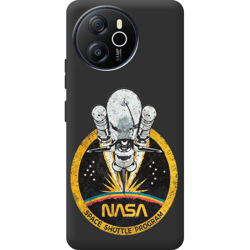 Чорний чохол BoxFace Blackview Oscal Tiger 12 NASA Spaceship