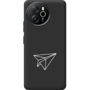 Чорний чохол BoxFace Blackview Oscal Tiger 12 Paper Plane