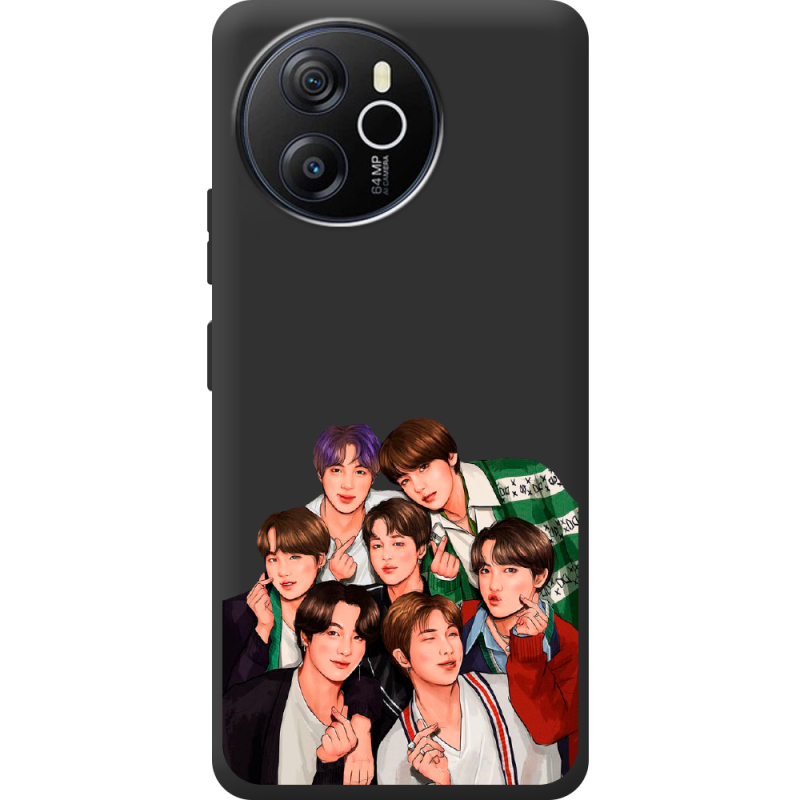 Чорний чохол BoxFace Blackview Oscal Tiger 12 BTS