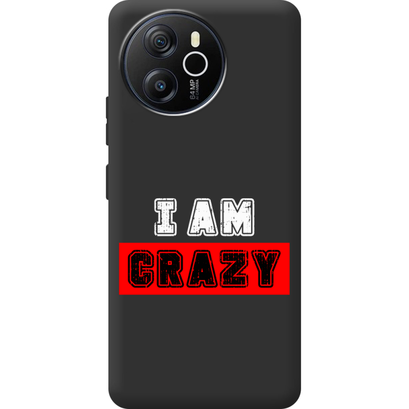 Чорний чохол BoxFace Blackview Oscal Tiger 12 I'm Crazy