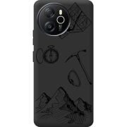 Чорний чохол BoxFace Blackview Oscal Tiger 12 Mountains