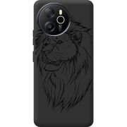 Чорний чохол BoxFace Blackview Oscal Tiger 12 Lion