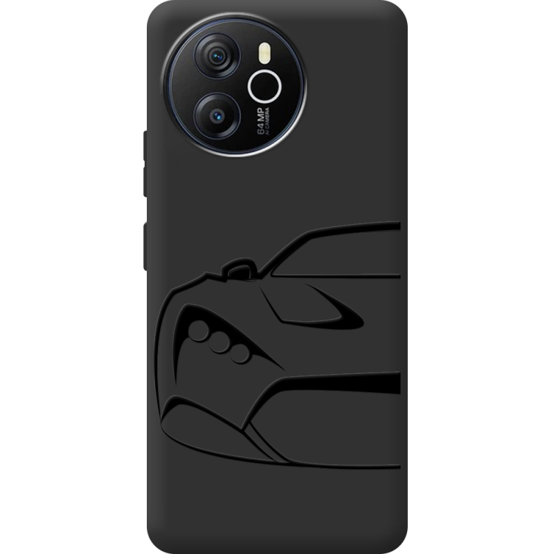 Чорний чохол BoxFace Blackview Oscal Tiger 12 Sportcar