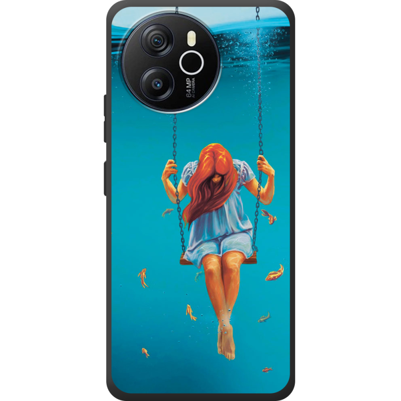 Чохол BoxFace Blackview Oscal Tiger 12 Girl In The Sea