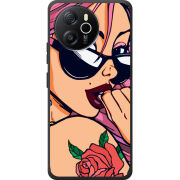 Чохол BoxFace Blackview Oscal Tiger 12 Pink Girl