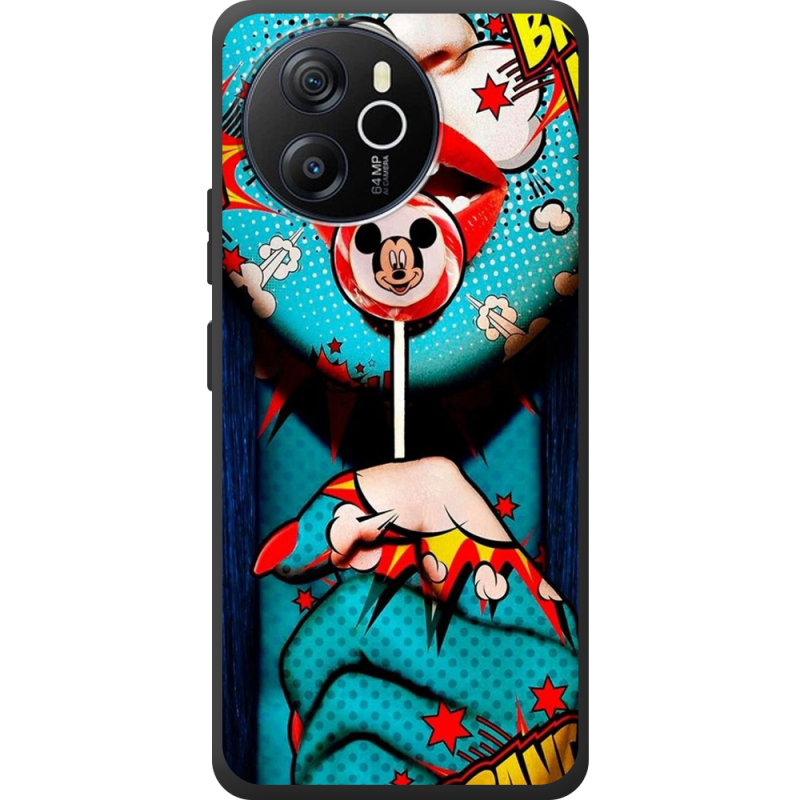 Чохол BoxFace Blackview Oscal Tiger 12 Girl Pop Art