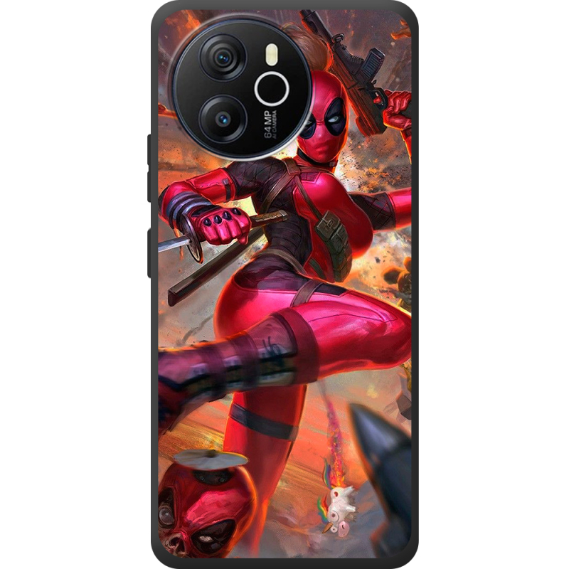 Чохол BoxFace Blackview Oscal Tiger 12 Woman Deadpool