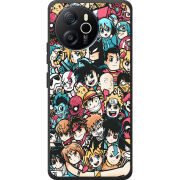 Чохол BoxFace Blackview Oscal Tiger 12 Anime Stickers