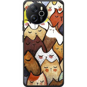 Чохол BoxFace Blackview Oscal Tiger 12 Sleepy Cats