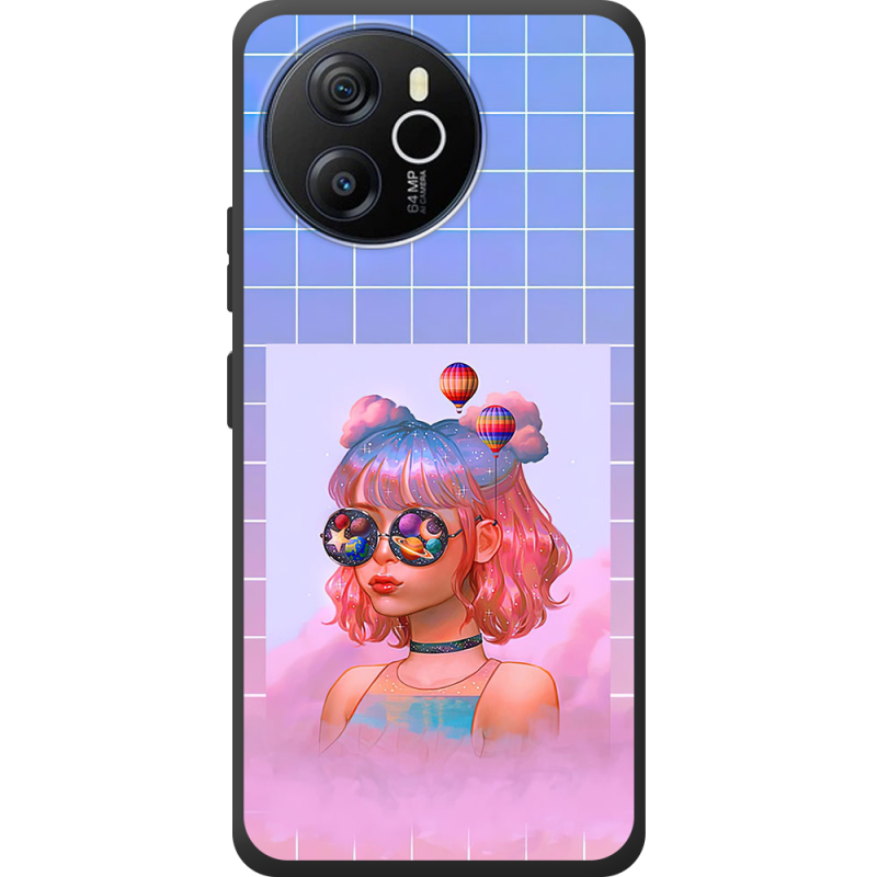 Чохол BoxFace Blackview Oscal Tiger 12 Girl in the Clouds