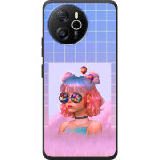 Чохол BoxFace Blackview Oscal Tiger 12 Girl in the Clouds