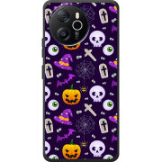Чохол BoxFace Blackview Oscal Tiger 12 Halloween Purple Mood