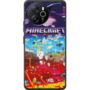 Чохол BoxFace Blackview Oscal Tiger 12 Minecraft World Beyond