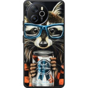 Чохол BoxFace Blackview Oscal Tiger 12 Енот с банкой