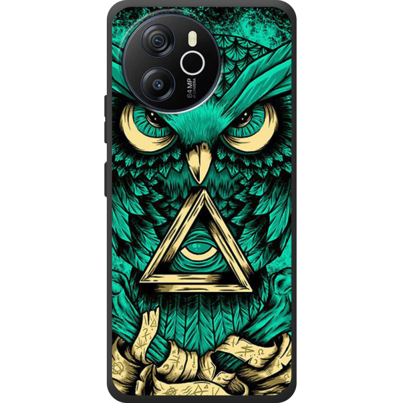 Чохол BoxFace Blackview Oscal Tiger 12 Masonic Owl