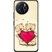 Чохол BoxFace Blackview Oscal Tiger 12 Teddy Bear Love